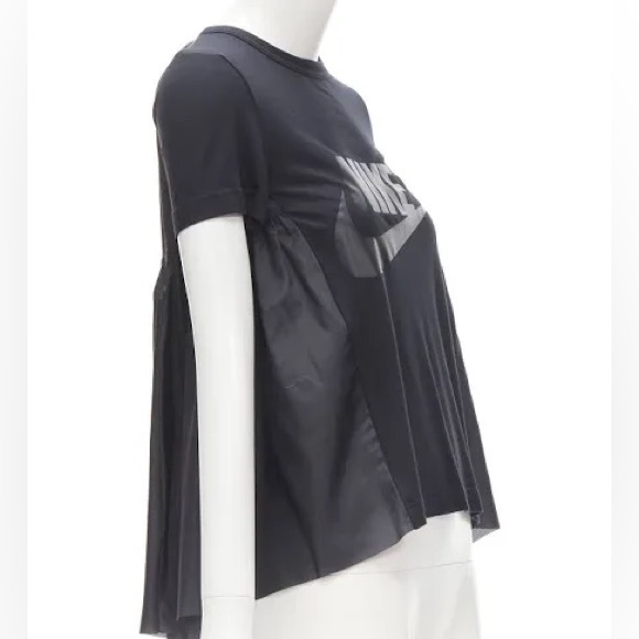 NIKE x Sacaï flared nylon top with neon printing SIZE MEDIUM - Picture 6 of 6